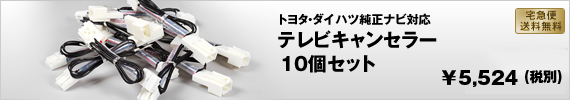 テレビキャンセラー 10個セット