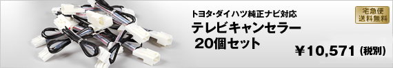 テレビキャンセラー 20個セット